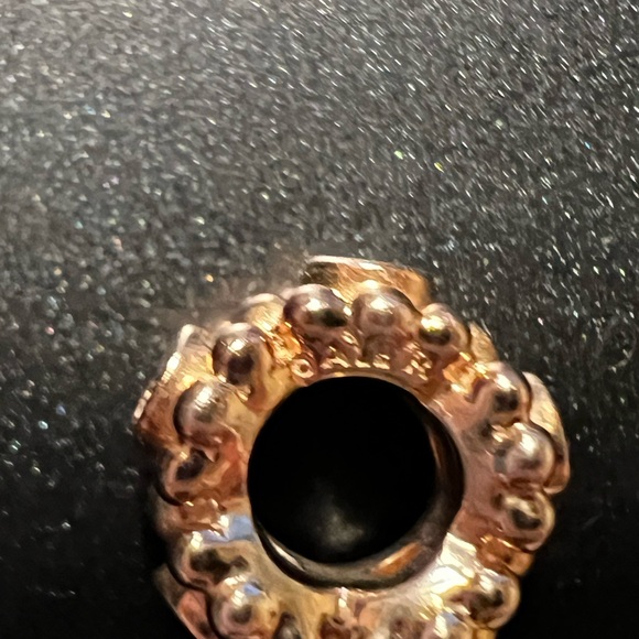 Pandora Rose Gold Charm with Crystals - Picture 4 of 4